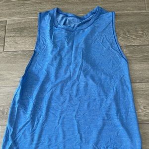 Lululemon workout top. Blue. Size 10.
